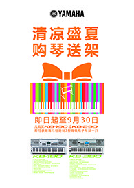 清凉盛夏，购琴送架 